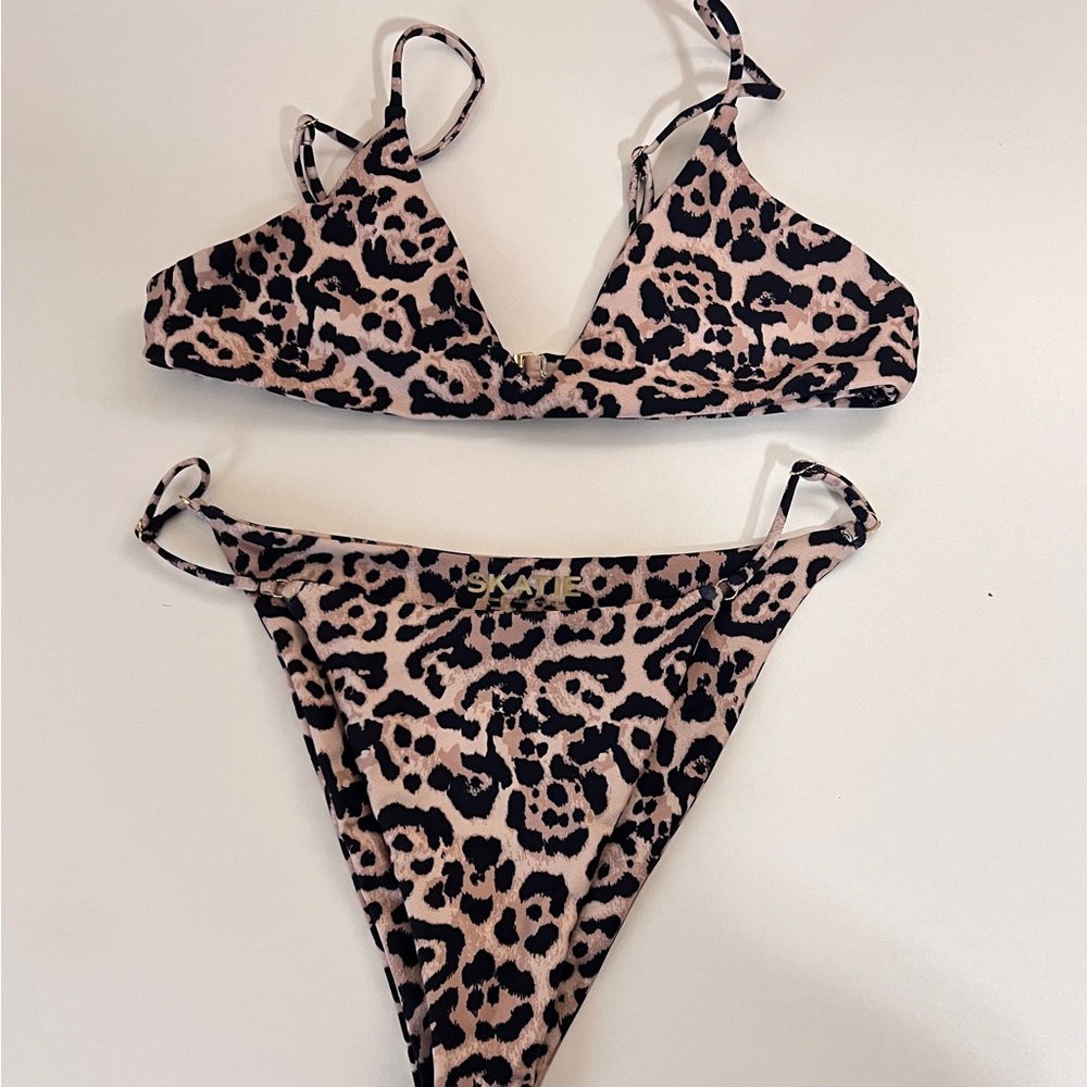 Skatie Animal Print Bikini Set